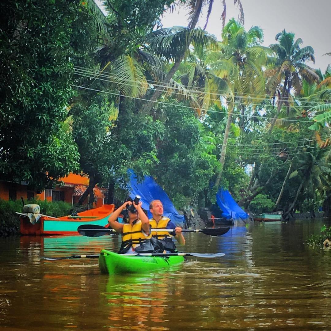 Aham Yoga Nest Bed & Breakfast Alappuzha Bagian luar foto